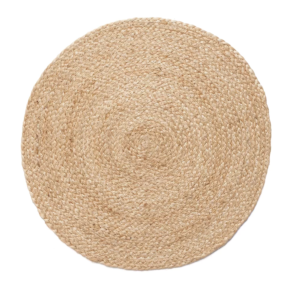 Food Networkâ„¢ 4-pc. Round Jute Placemat Set