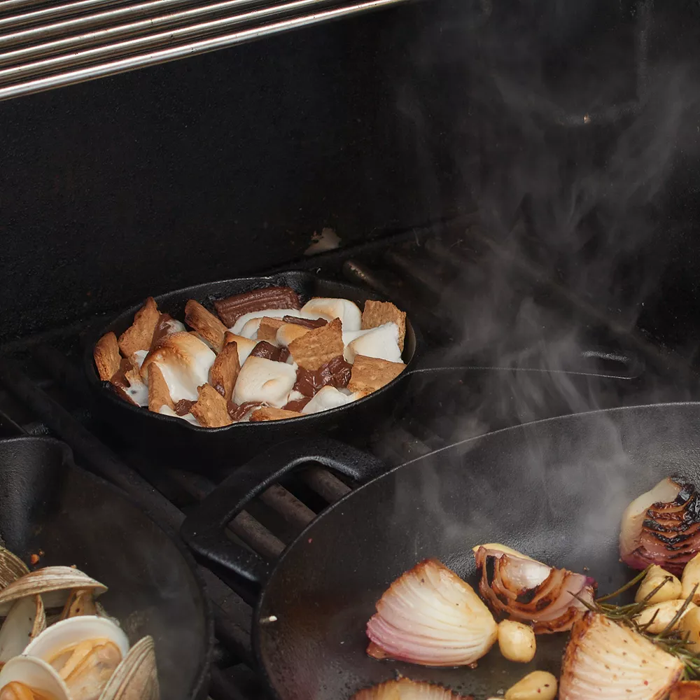 Food Network™ 5-in. Pre-Seasoned Cast-Iron Mini Skillet - Image 3