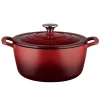 Food Network™ 5-qt. Enameled Cast-Iron Dutch Oven
