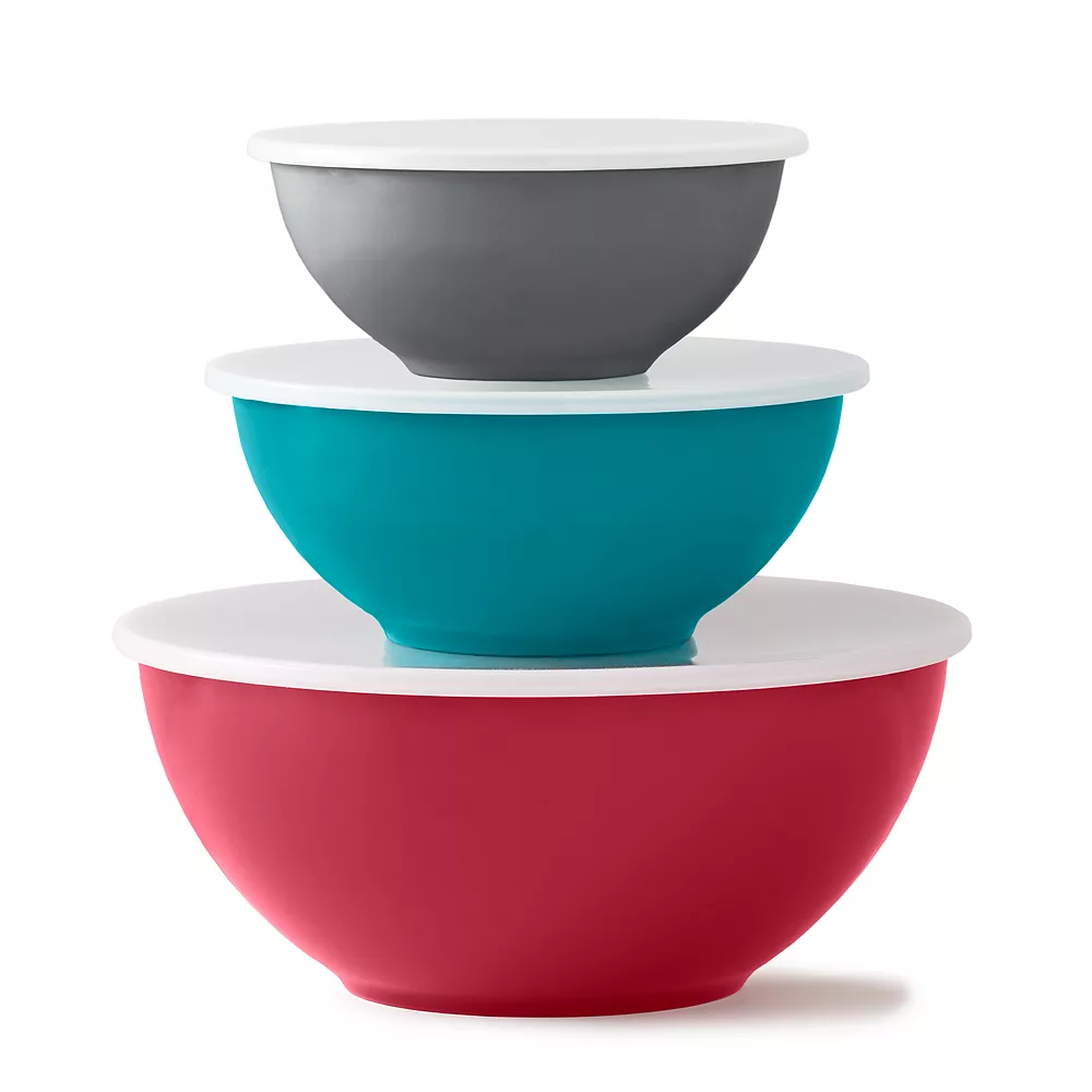 Food Network™ 6-pc. Mixing Bowl Set With Lids