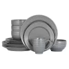 Food Network™ Valencia Gray 16-pc. Dinnerware Set