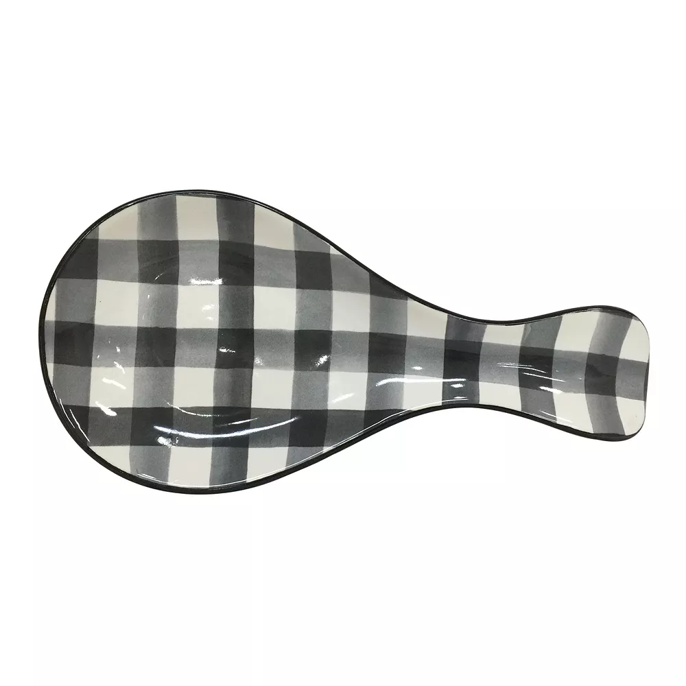 Food Network™ Buffalo Check Spoon Rest