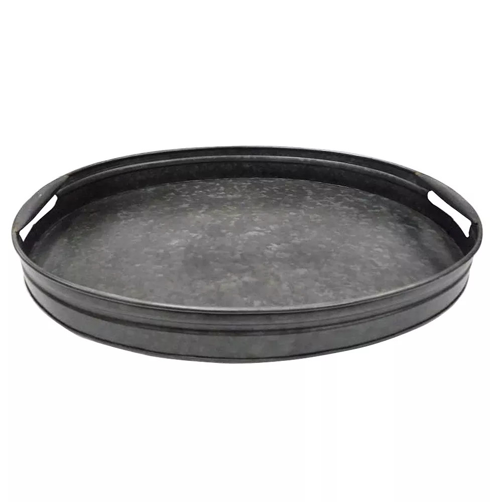 Food Network™ Galvanized Metal Serving Tray - Image 2