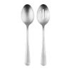 Food Network™ 2-pc. Classic Silver Serving Spoon & Slotted Spoon Set