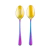 Food Network™ 2-pc. Classic Rainbow Serving Spoon & Slotted Spoon Set