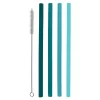Food Network™ 5-pc. Aqua Smoothie Straw Set