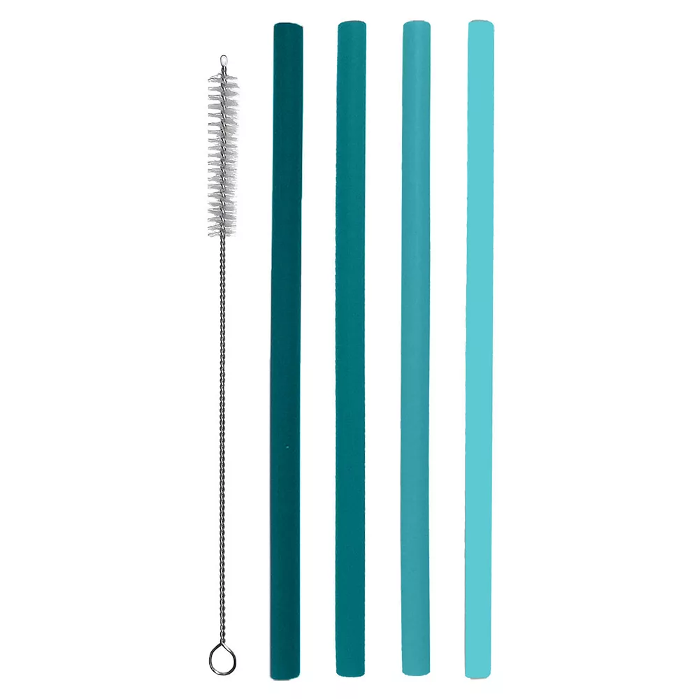 Food Network™ 5-pc. Aqua Smoothie Straw Set