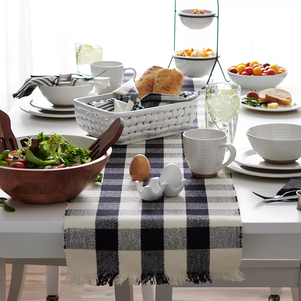 Food Network™ Buffalo Check Table Runner - Image 2