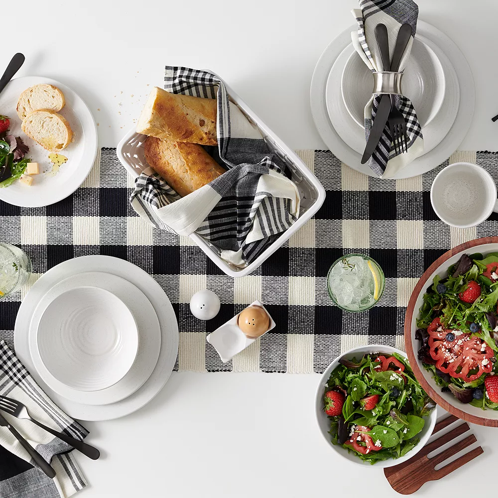 Food Network™ Buffalo Check Table Runner - Image 3