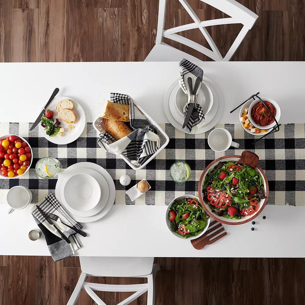 Food Network™ Buffalo Check Table Runner - Image 4