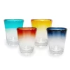 Food Network™ 4-pc. Multi Ombre Acrylic Double Old-Fashioned Glass Set