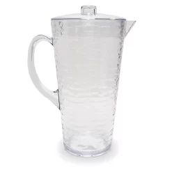 Food Network™ Clear Textured Acrylic Pitcher With Lid