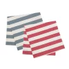 Food Network™ Red & Blue Stripe Flour Sack Kitchen Towel 2-pk.