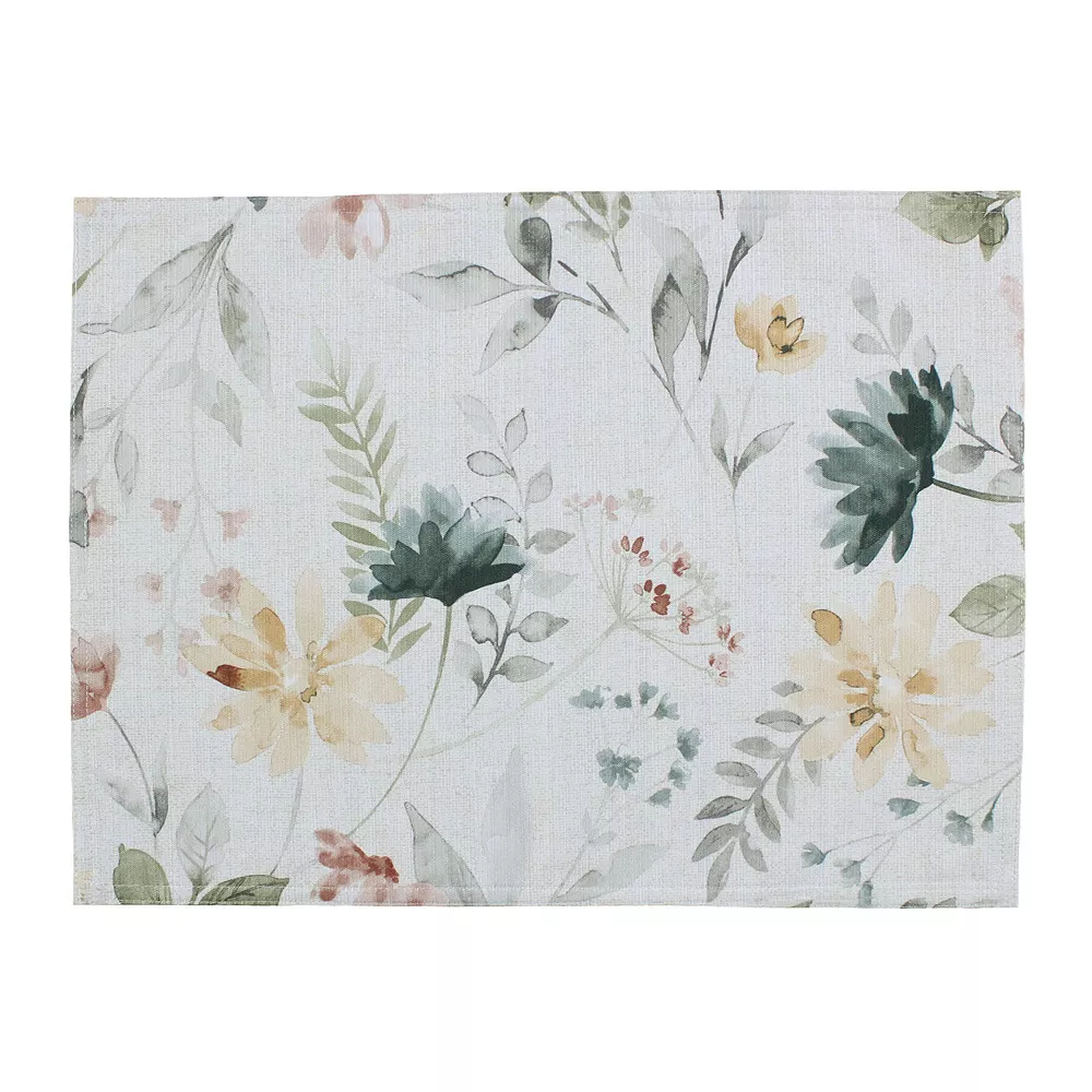 Food Networkâ„¢ Amberly Floral Placemat
