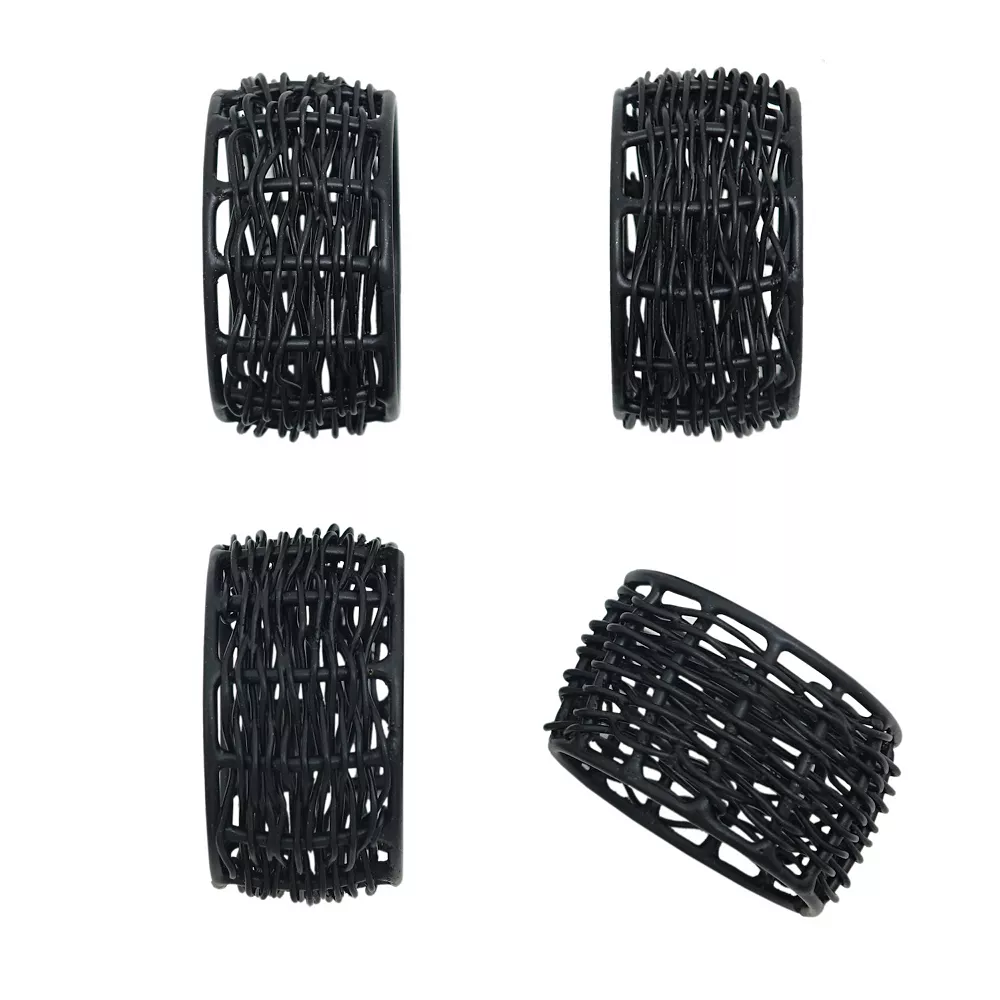 Food Network™ 4-pc. Metal Wire Napkin Ring Set