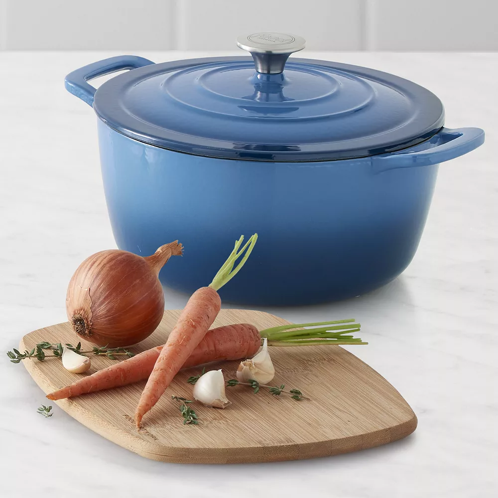 Food Network™ 3.5-qt. Ombre Enameled Cast-Iron Dutch Oven - Image 3