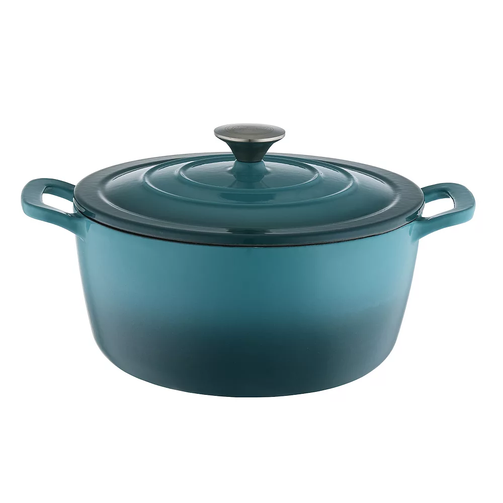 Food Network™ 3.5-qt. Ombre Enameled Cast-Iron Dutch Oven