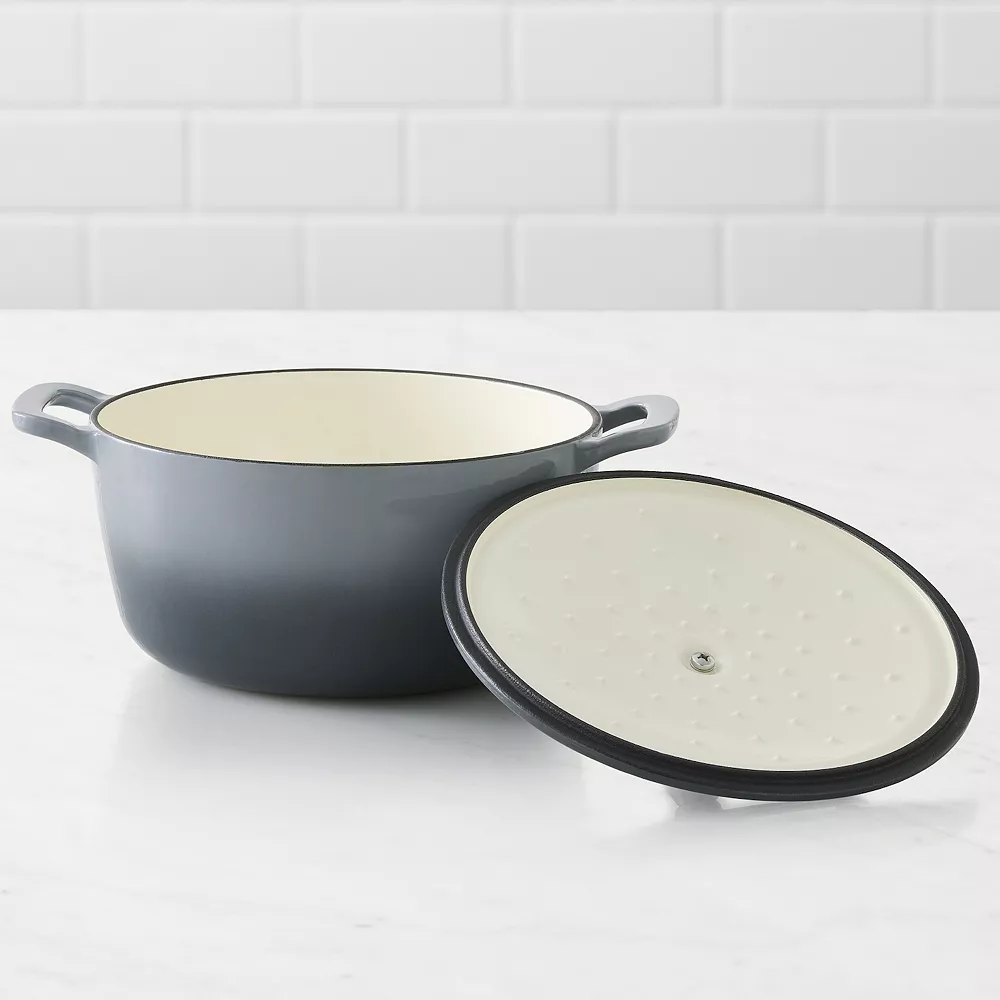 Food Network™ 7-qt. Ombre Enameled Cast-Iron Dutch Oven - Image 3