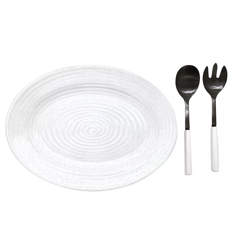 Food Network™ Farmstead Serving Platter & Utensil Set - Image 3