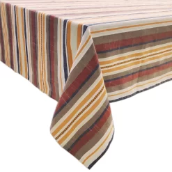Food Network™ Easy-Care Striped Linen Tablecloth