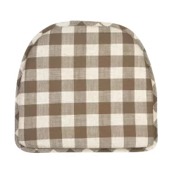 Food Network™ Liza Check Gingham Chair Pad