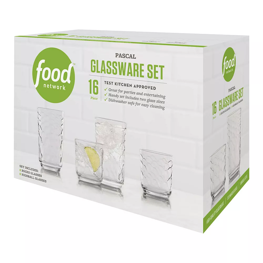 Food Network™ Pascal 16-pc. Beverage Set - Image 2