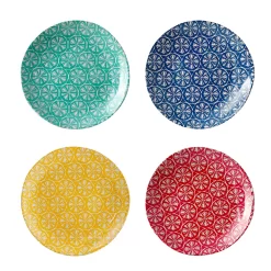 Food Network™ Mesa Feliz 4-pc. Melamine Salad Plate Set