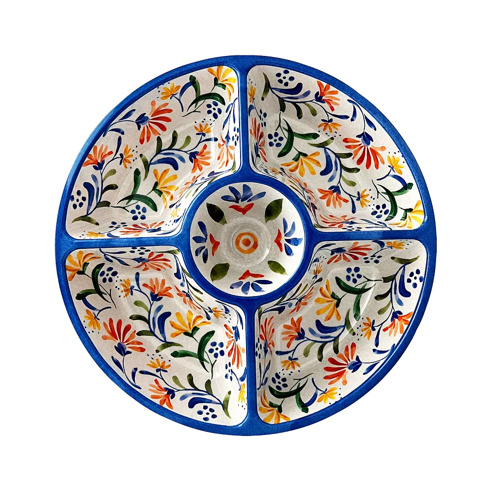 Food Network™ Sorrento Melamine Chip & Dip Server