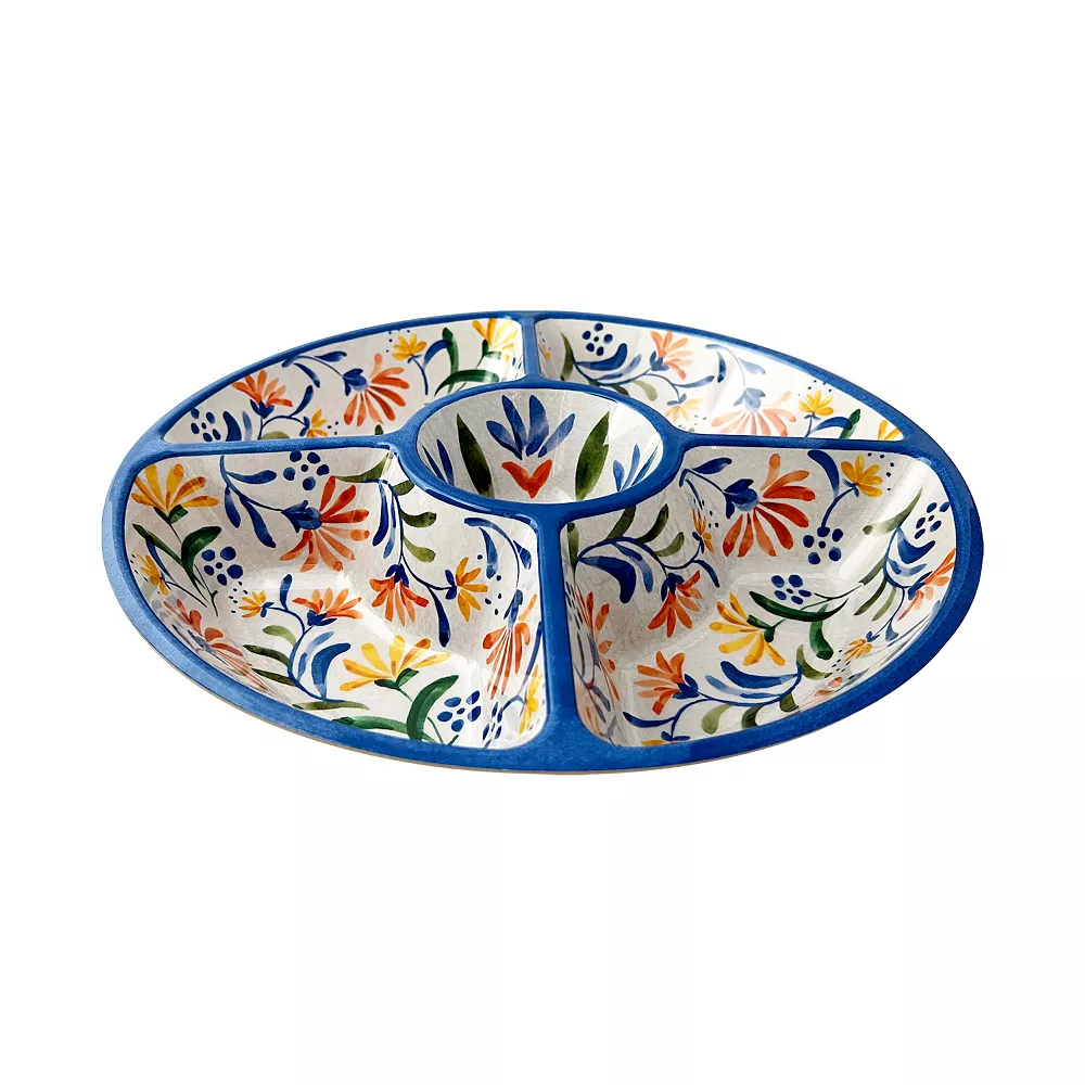 Food Network™ Sorrento Melamine Chip & Dip Server - Image 2