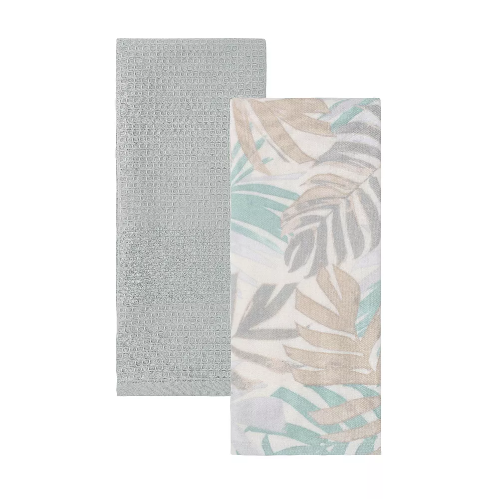 Food Networkâ„¢ Printed Leaf Kitchen Towel 2-pk.