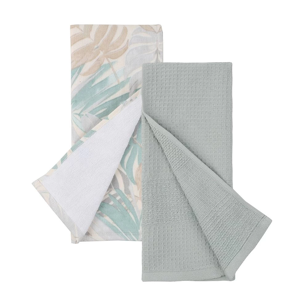 Food Networkâ„¢ Printed Leaf Kitchen Towel 2-pk. - Image 2