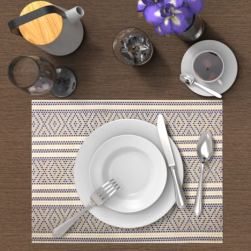 Food Network™ Diamond-Pattern Vinyl Placemat 4-pk. - Image 2