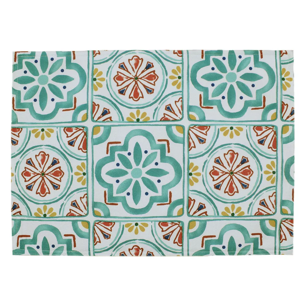 Food Networkâ„¢ Mesa Feliz Tile Print Placemat