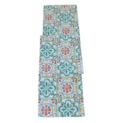 Food Network™ Mesa Feliz Tile Print Table Runner - 72"