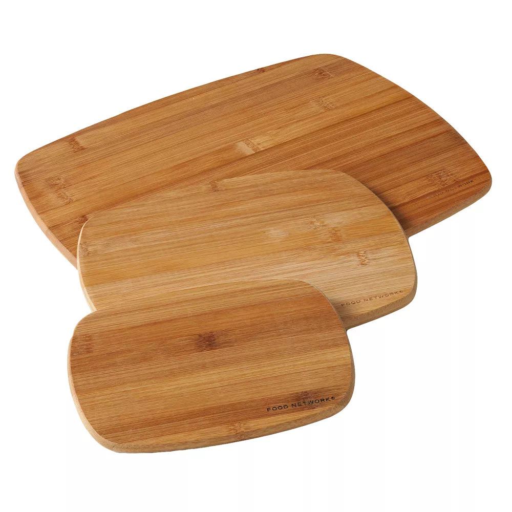 Food Network™ 3-pc. Bamboo Cutting Board Set